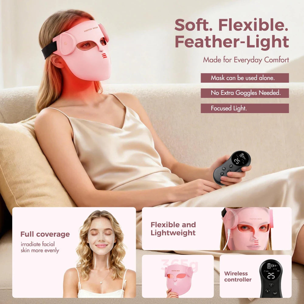 LED light therapy mask